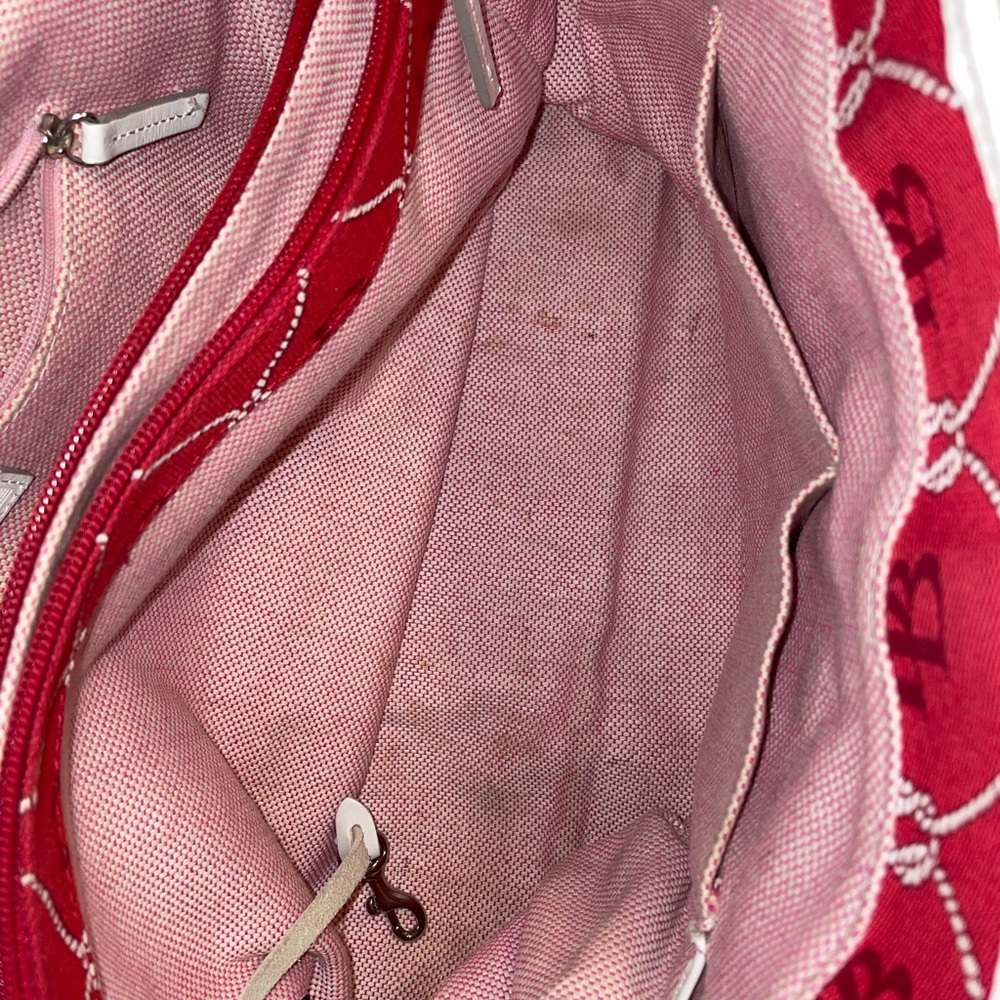 Dooney & Bourke Red & White Nautical bag - Picture 10 of 16